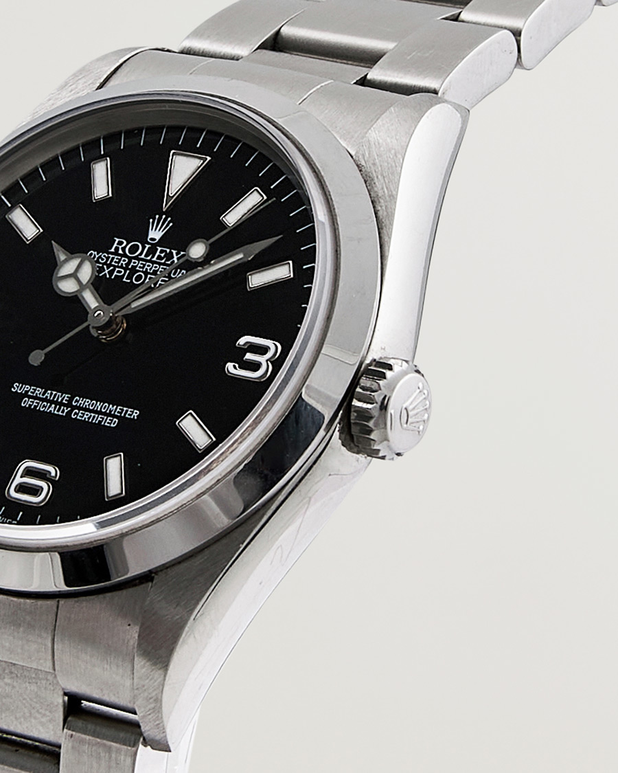 Mies | Rolex Pre-Owned Explorer 14270 Steel Black | Rolex Pre-Owned | Explorer 14270 Steel Black