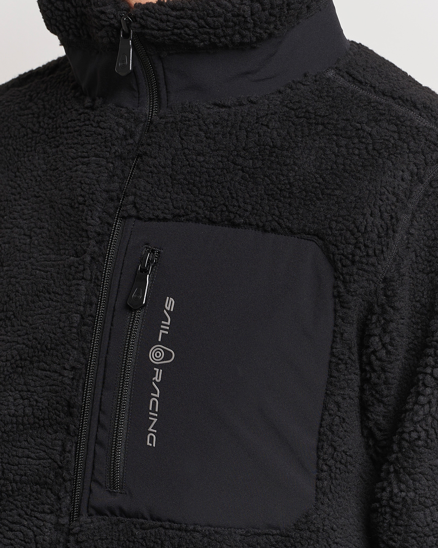 Mies | Puserot | Sail Racing | Bowman Pile Full Zip Carbon