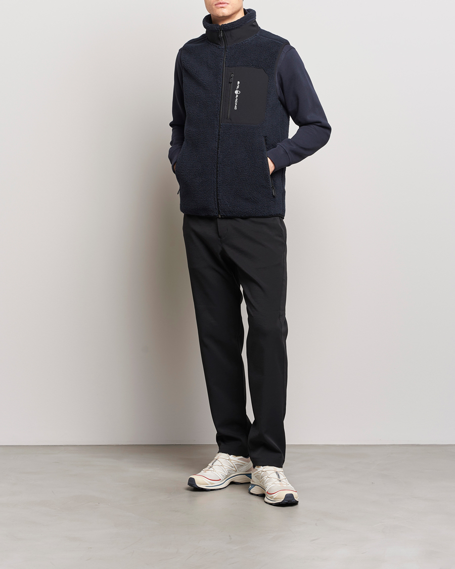 Mies | Ulkoliivit | Sail Racing | Bowman Pile Zip Vest Dark Navy