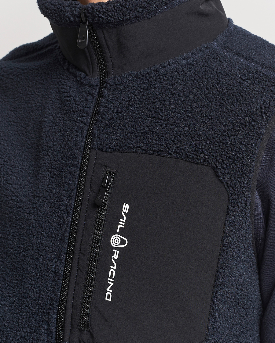 Mies | Ulkoliivit | Sail Racing | Bowman Pile Zip Vest Dark Navy