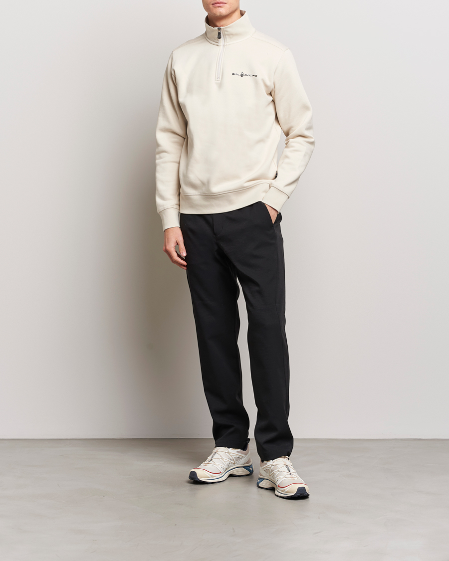 Mies | Puserot | Sail Racing | Bowman Half Zip Ivory