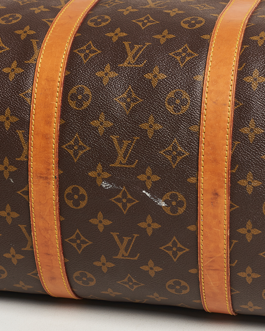 Mies | Louis Vuitton Pre-Owned Keepall 55 Bag Monogram | Louis Vuitton Pre-Owned | Keepall 55 Bag Monogram