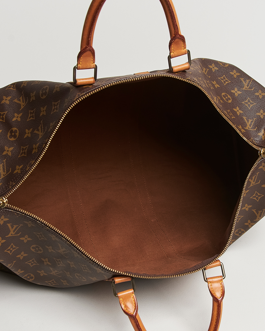Mies | Louis Vuitton Pre-Owned Keepall 55 Bag Monogram | Louis Vuitton Pre-Owned | Keepall 55 Bag Monogram