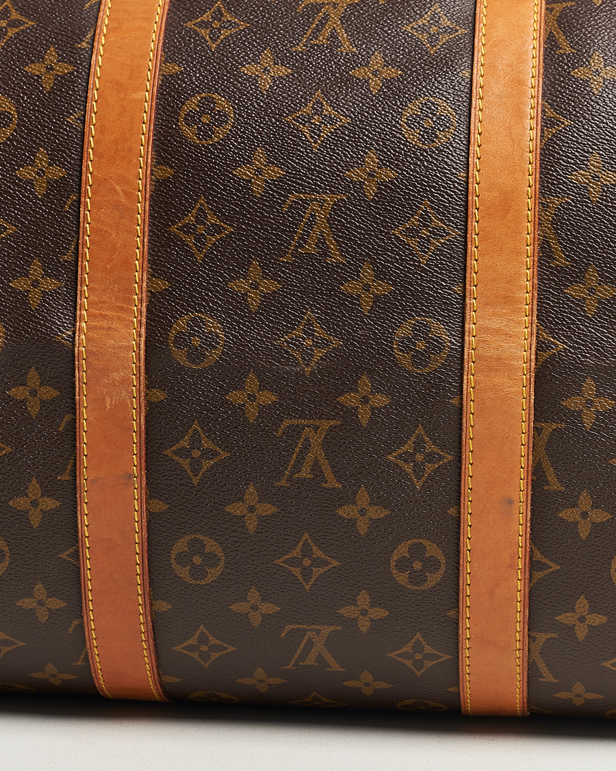 Mies | Louis Vuitton Pre-Owned Keepall 55 Bag Monogram | Louis Vuitton Pre-Owned | Keepall 55 Bag Monogram