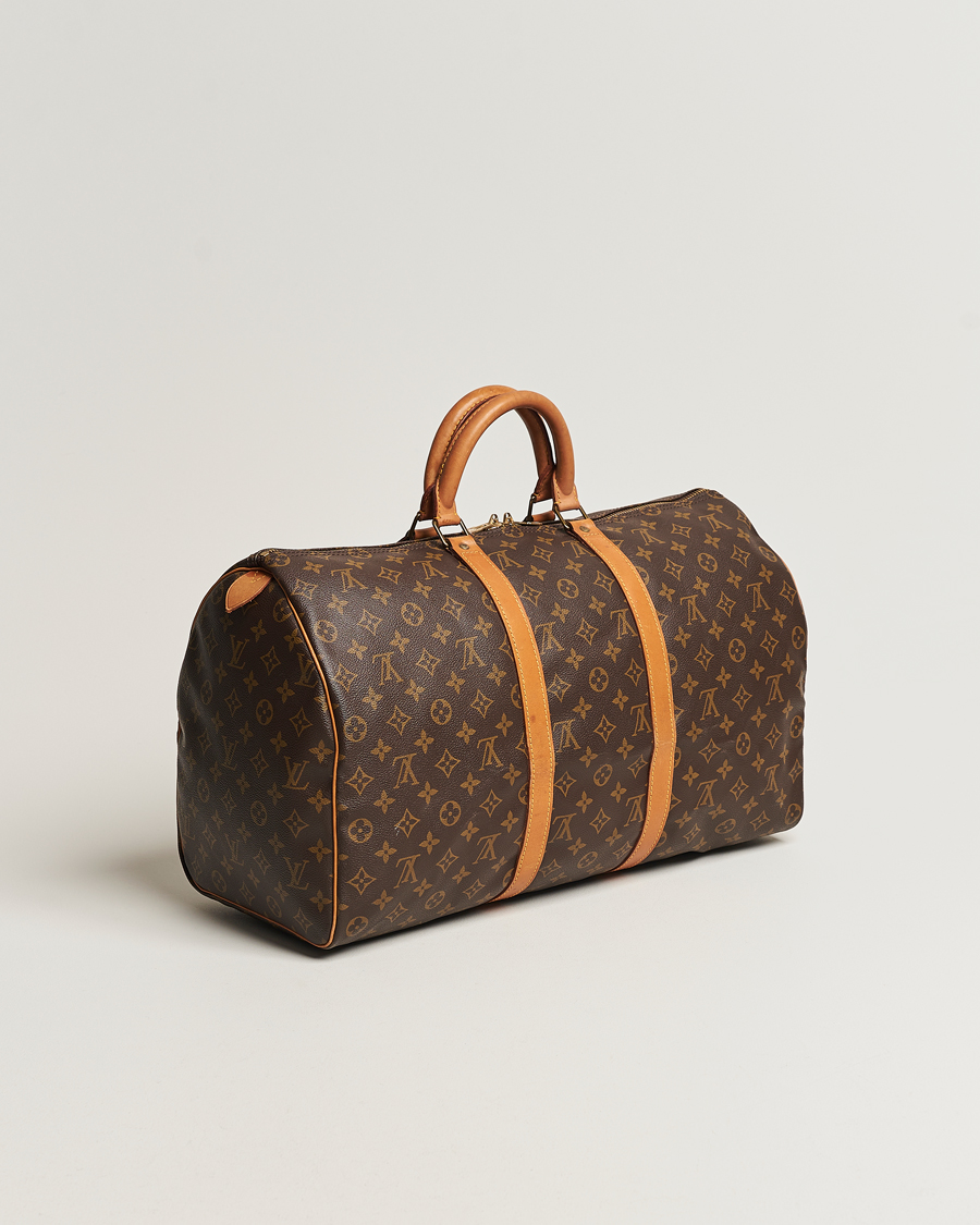 Mies | Louis Vuitton Pre-Owned Keepall 50 Bag Monogram | Louis Vuitton Pre-Owned | Keepall 50 Bag Monogram