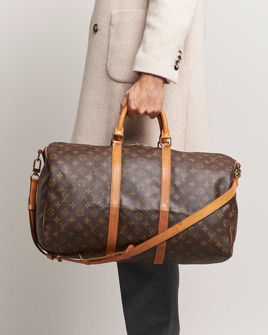 Mies | Louis Vuitton Pre-Owned Keepall Bandoulière 50 Monogram | Louis Vuitton Pre-Owned | Keepall Bandoulière 50 Monogram