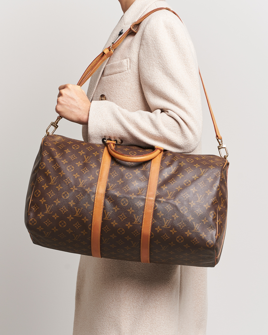 Mies | Louis Vuitton Pre-Owned Keepall Bandoulière 50 Monogram | Louis Vuitton Pre-Owned | Keepall Bandoulière 50 Monogram