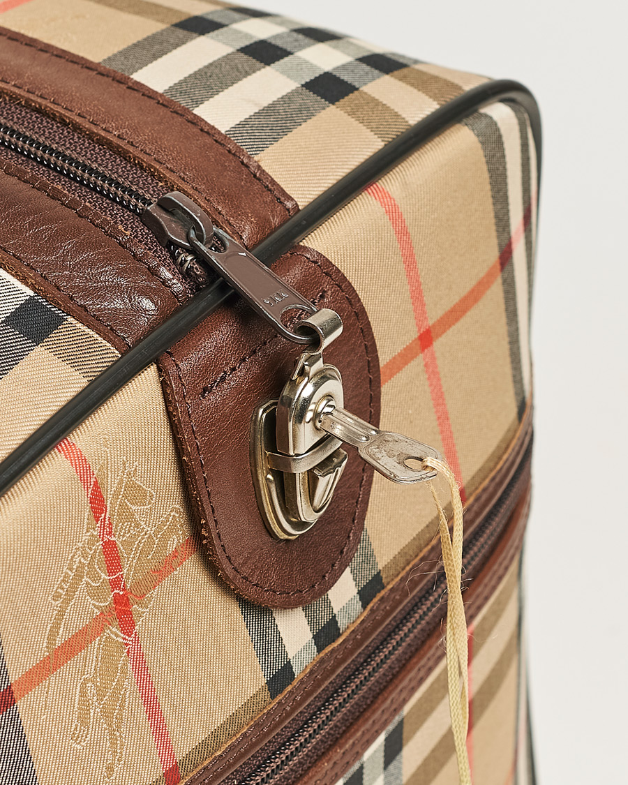 Mies | Burberry Pre-Owned Duffle Bag Haymarket Check | Burberry Pre-Owned | Duffle Bag Haymarket Check