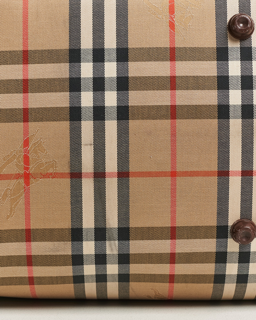 Mies | Burberry Pre-Owned Duffle Bag Haymarket Check | Burberry Pre-Owned | Duffle Bag Haymarket Check