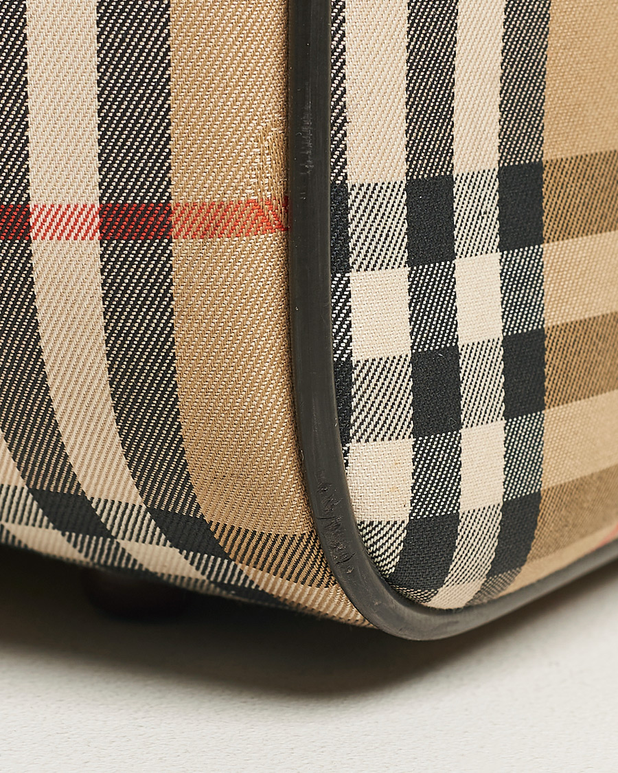 Mies | Burberry Pre-Owned Duffle Bag Haymarket Check | Burberry Pre-Owned | Duffle Bag Haymarket Check