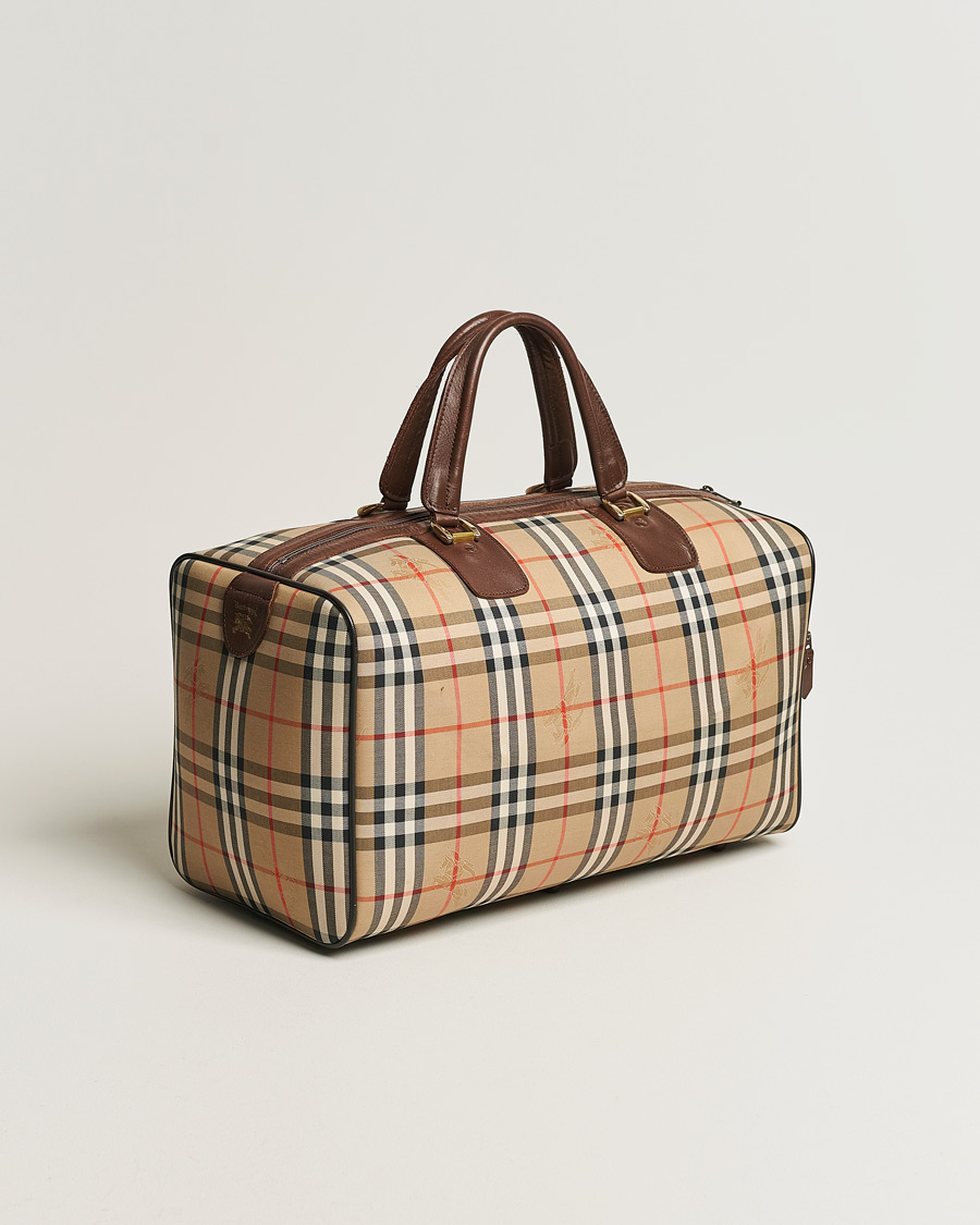 Mies | Burberry Pre-Owned Duffle Bag Haymarket Check | Burberry Pre-Owned | Duffle Bag Haymarket Check