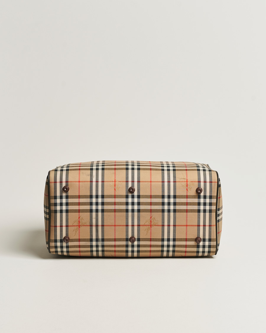 Mies | Burberry Pre-Owned Duffle Bag Haymarket Check | Burberry Pre-Owned | Duffle Bag Haymarket Check