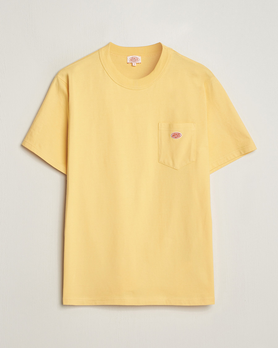 Mies | T-paidat | Armor-lux | Callac Pocket T-Shirt Yellow