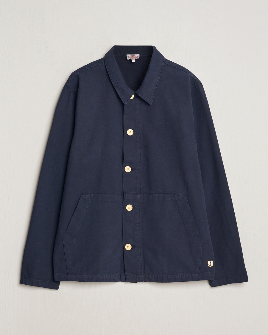 Mies | Kauluspaidat | Armor-lux | Veste Pecheur Heritage Overshirt Deep Marine