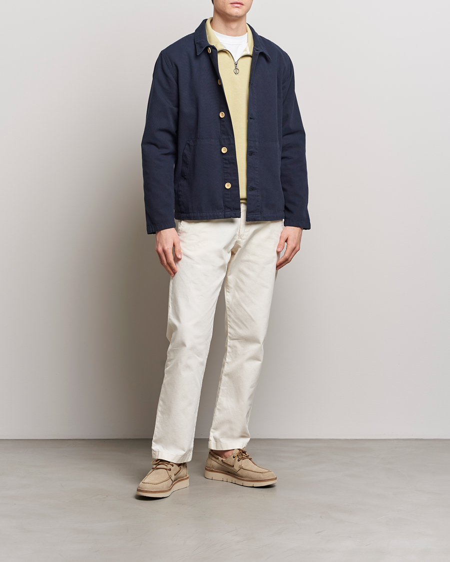 Mies | Kauluspaidat | Armor-lux | Veste Pecheur Heritage Overshirt Deep Marine