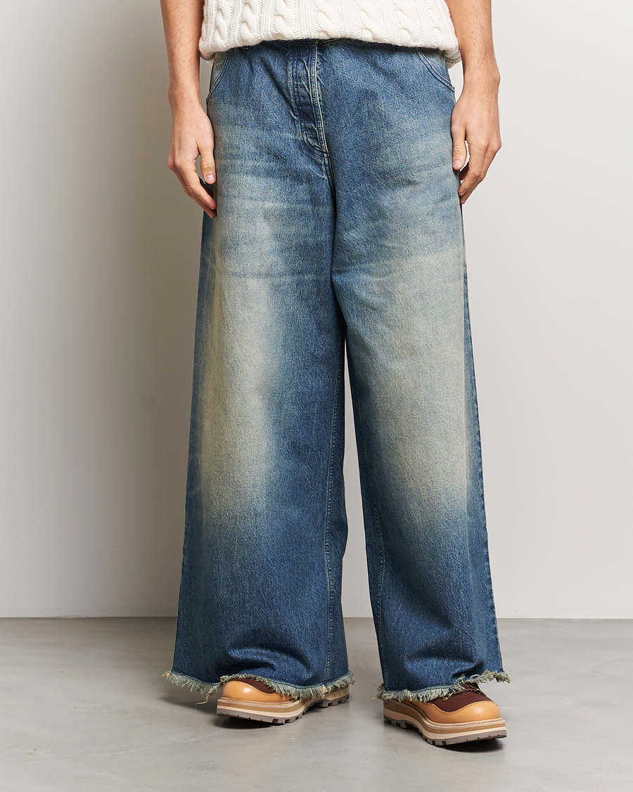 Mies | Farkut | Moncler Genius | Wide Jeans Mid Blue