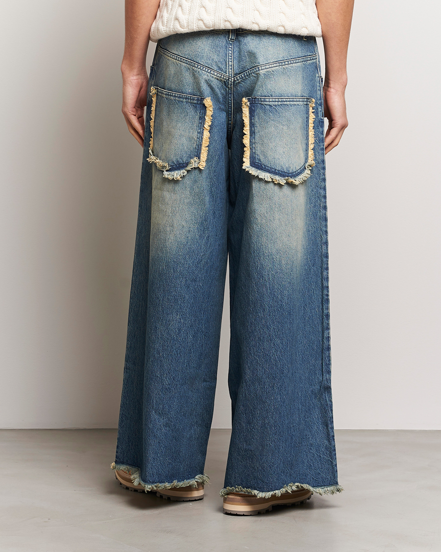 Mies | Farkut | Moncler Genius | Wide Jeans Mid Blue