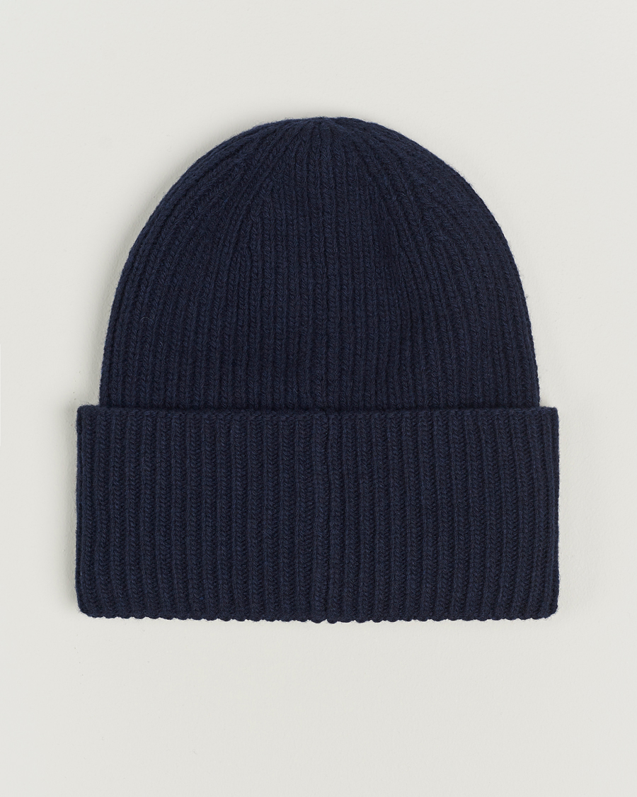 Mies | Moncler Genius Rib Knit Beanie Navy | Moncler Genius | Rib Knit Beanie Navy