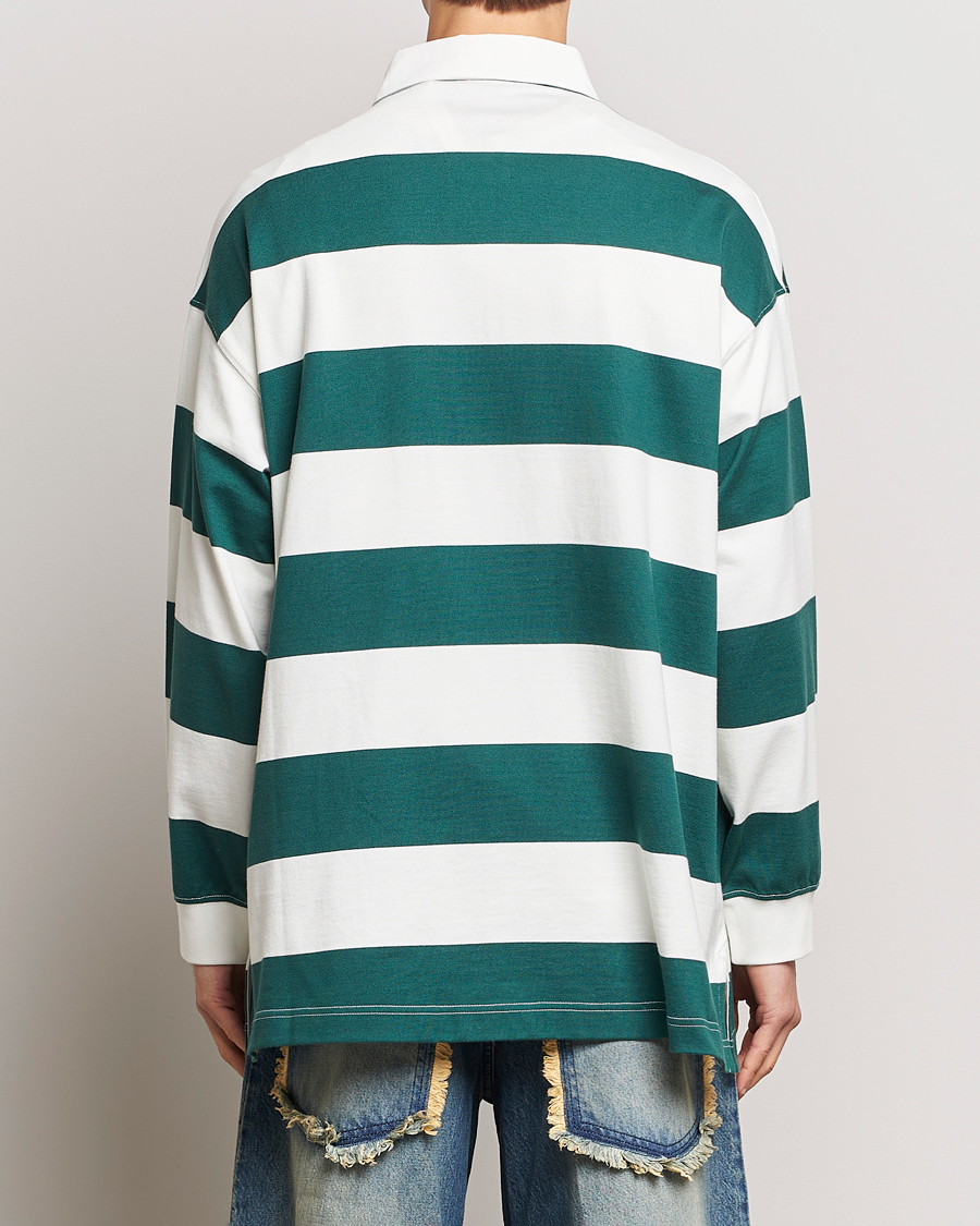 Mies |  | Moncler Genius | Long Sleeve Rugby White/Green