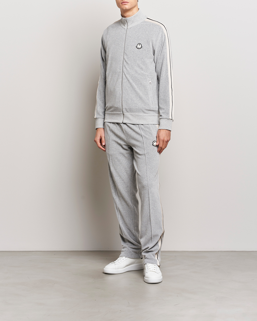 Mies | Puserot | Moncler Genius | Zip Up Cardigan Light Grey