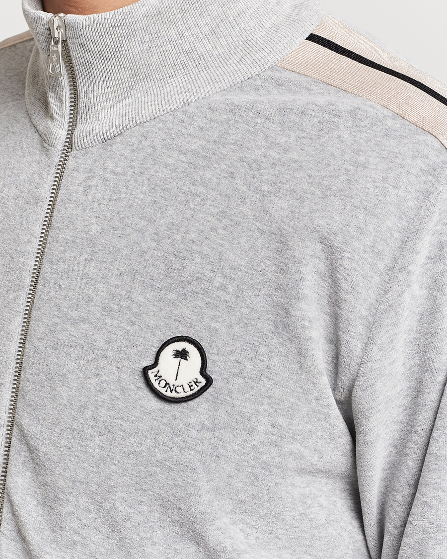 Mies | Puserot | Moncler Genius | Zip Up Cardigan Light Grey