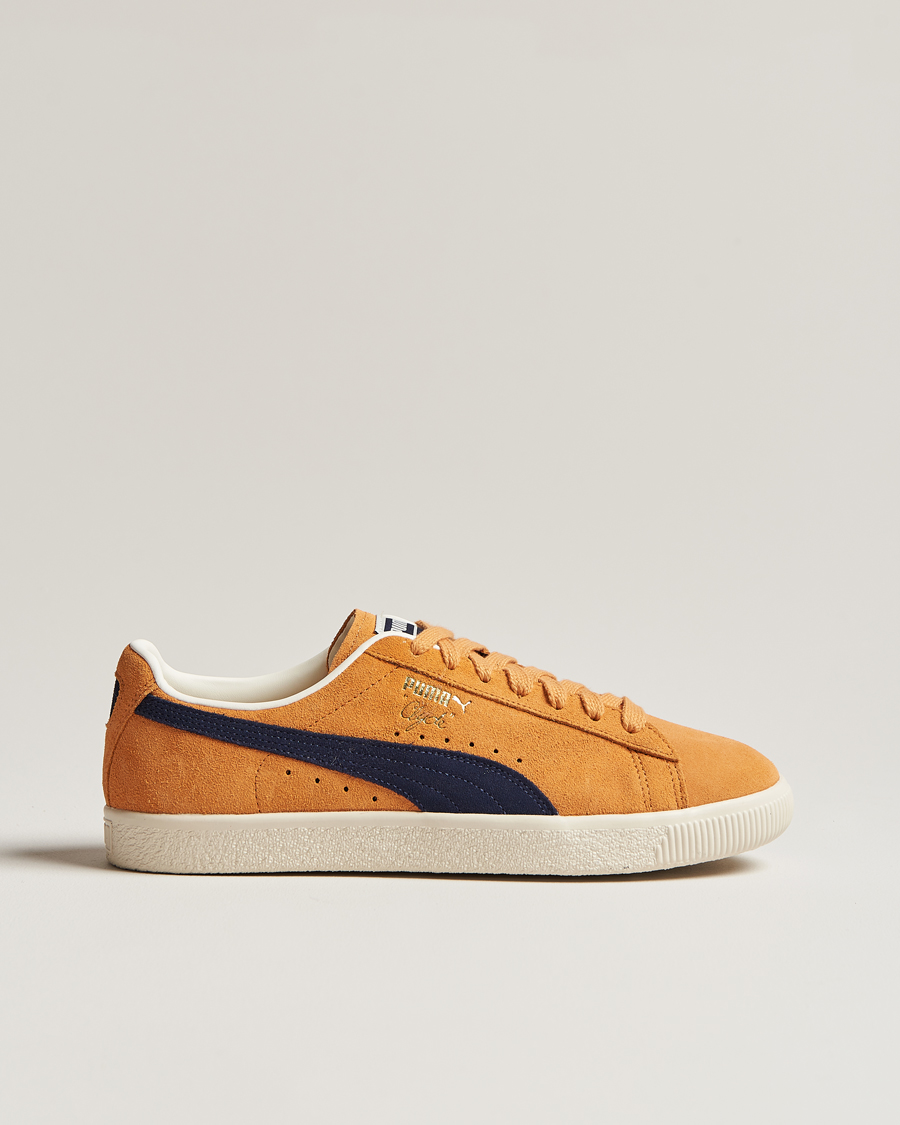 Mies | Puma Clyde OG Suede Sneaker Clementine/Navy | Puma | Clyde OG Suede Sneaker Clementine/Navy