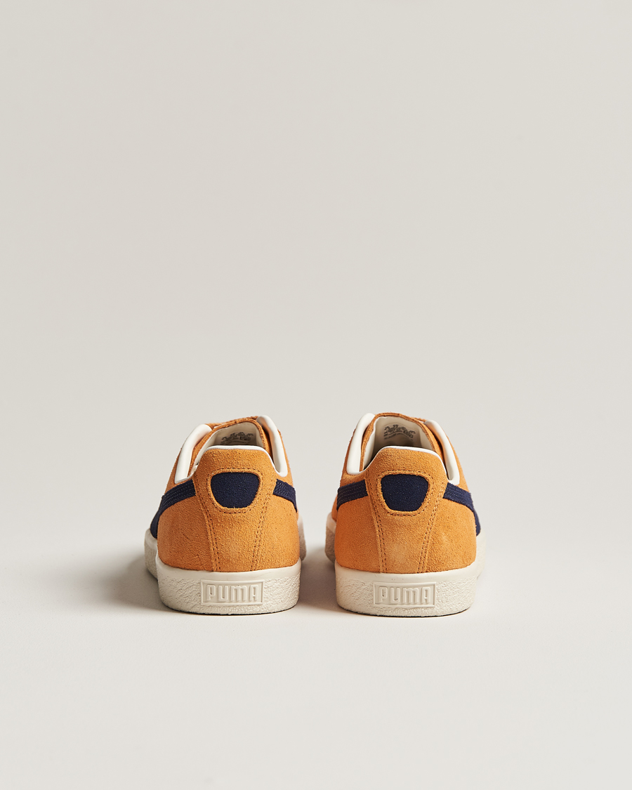 Mies | Puma Clyde OG Suede Sneaker Clementine/Navy | Puma | Clyde OG Suede Sneaker Clementine/Navy
