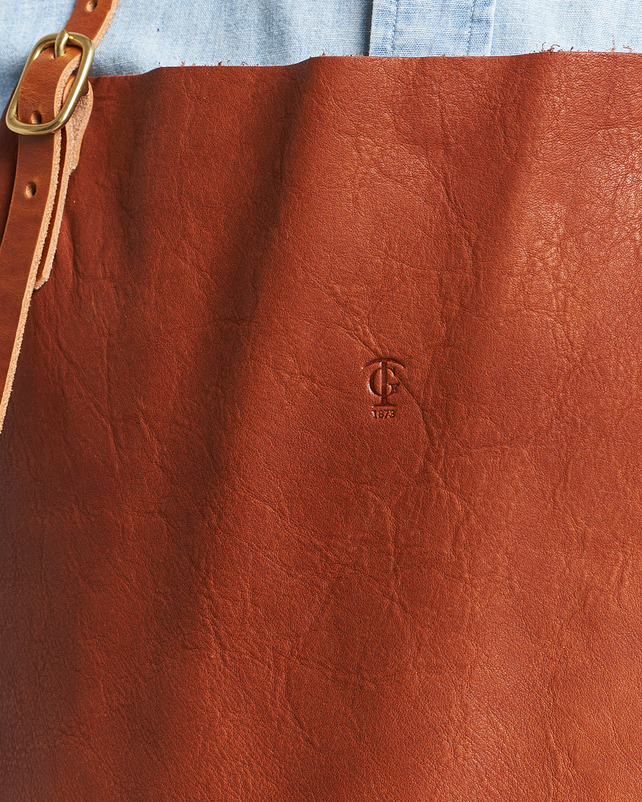 Mies | Kotiin | Tärnsjö Garveri | Leather Apron 012 Light Brown