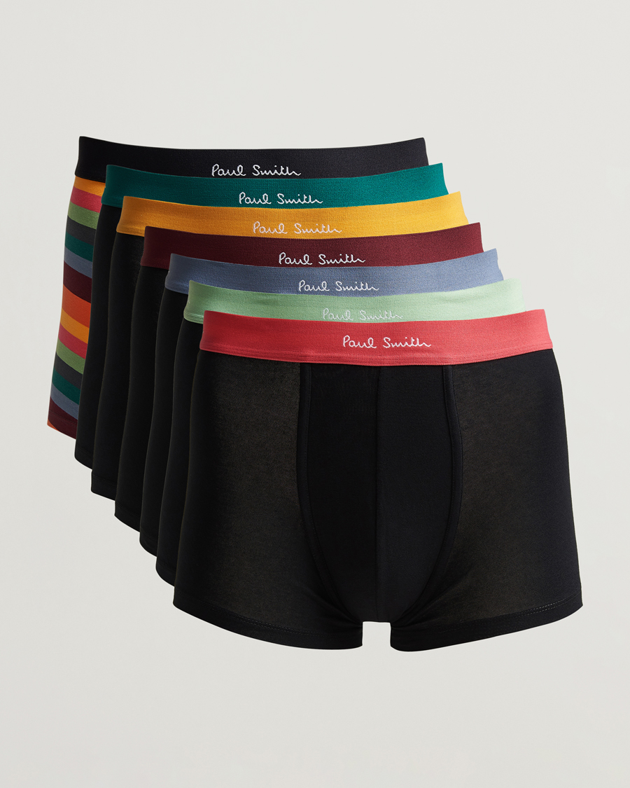 Mies | Alusvaatteet | Paul Smith | 7-Pack Trunk Black