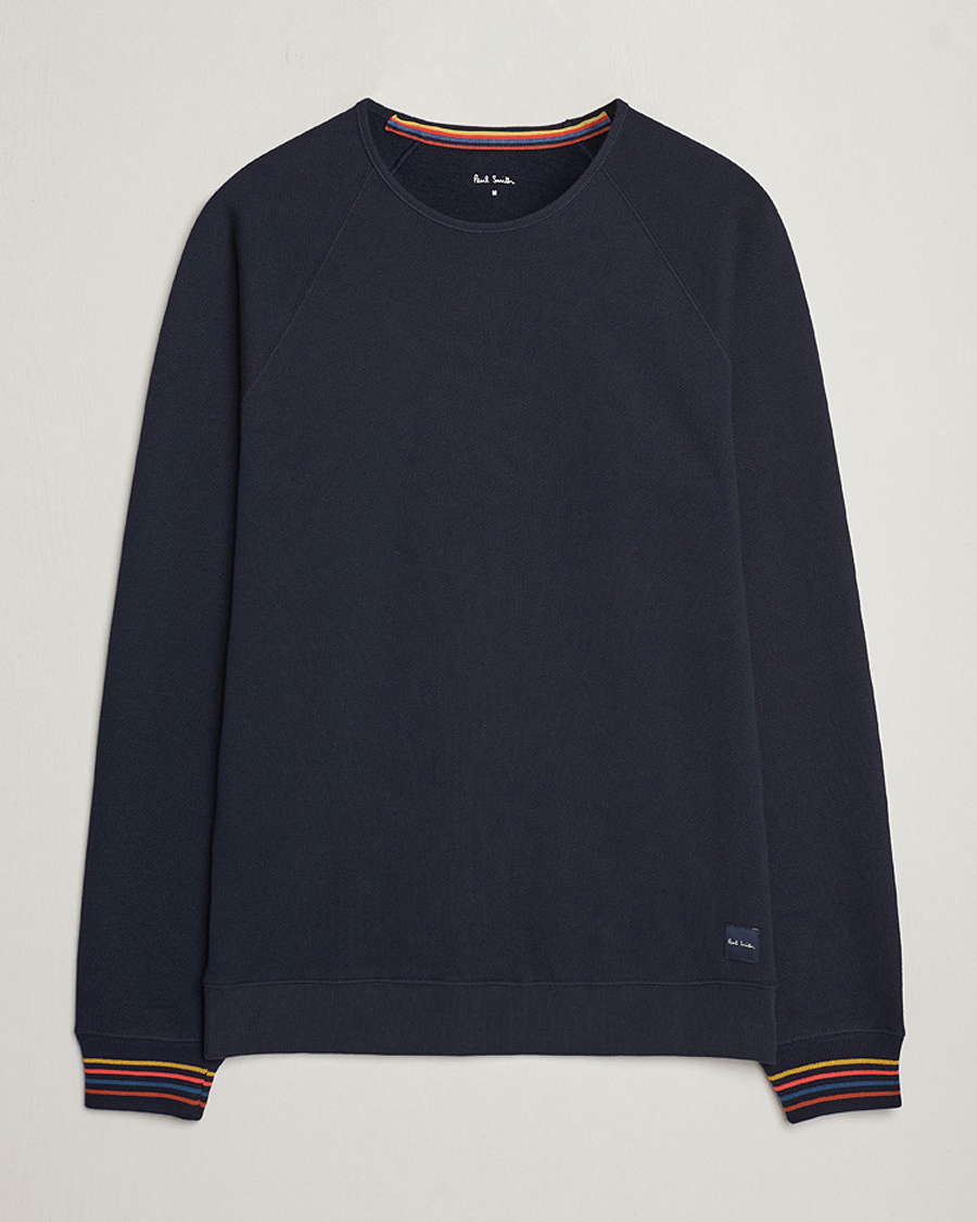 Mies | Puserot | Paul Smith | Artist Rib Crew Neck Sweatshirt Navy