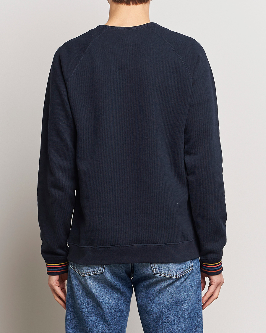 Mies | Puserot | Paul Smith | Artist Rib Crew Neck Sweatshirt Navy