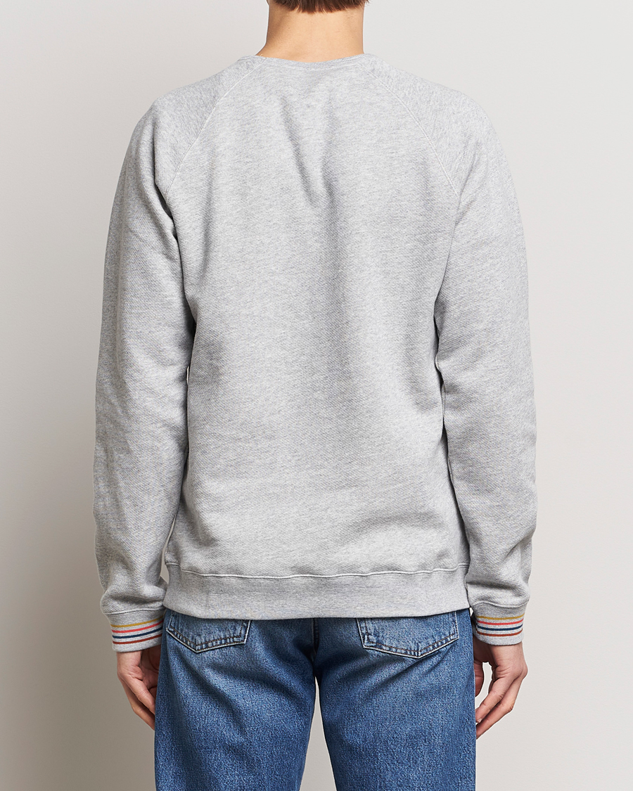 Mies | Puserot | Paul Smith | Artist Rib Crew Neck Sweatshirt Grey Melange