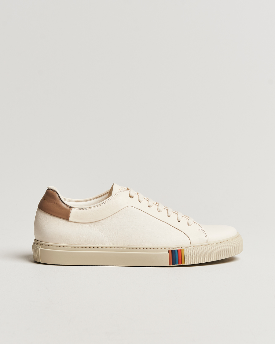 Mies |  | Paul Smith | Basso Leather Sneaker White