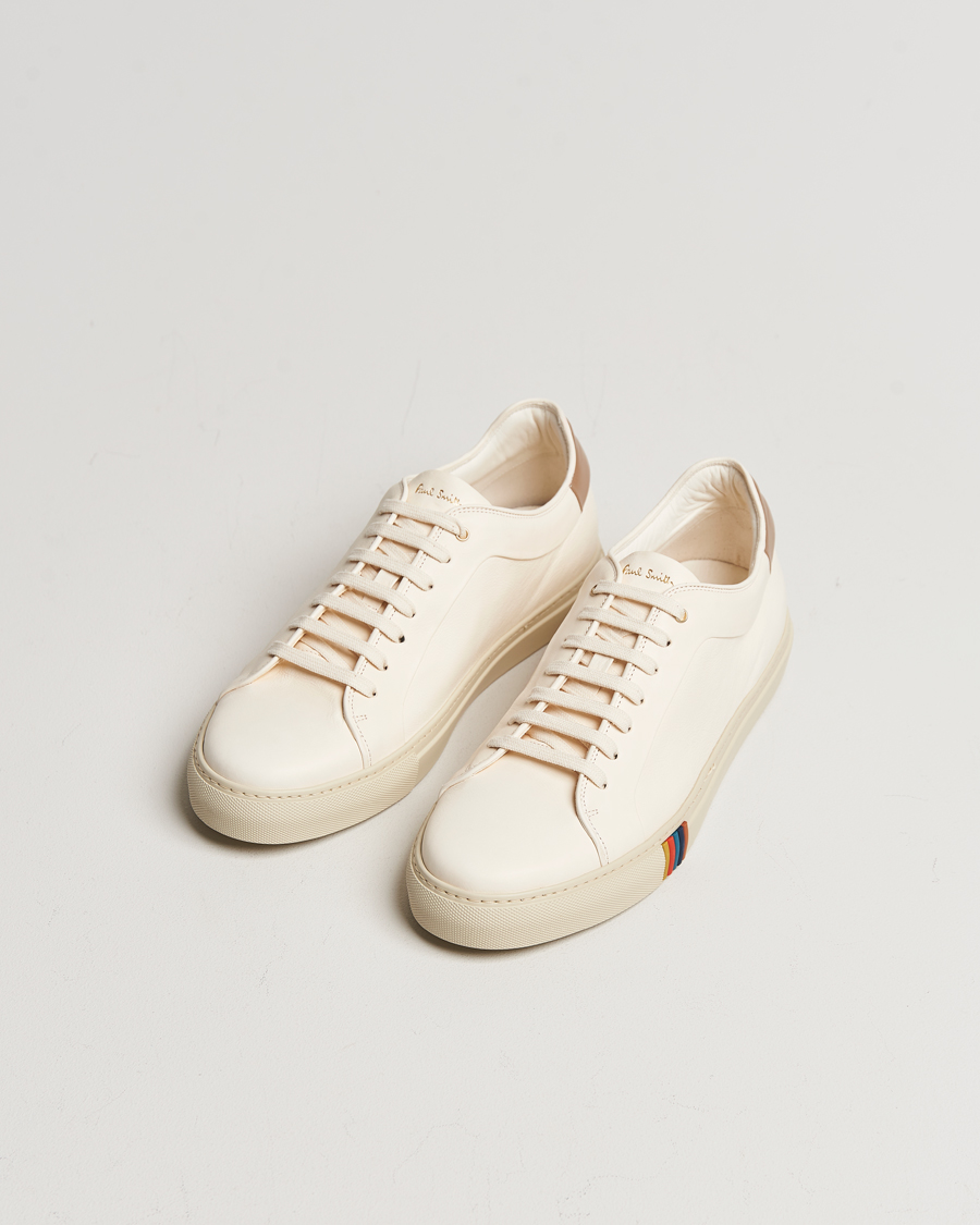 Herre |  | Paul Smith | Basso Leather Sneaker White