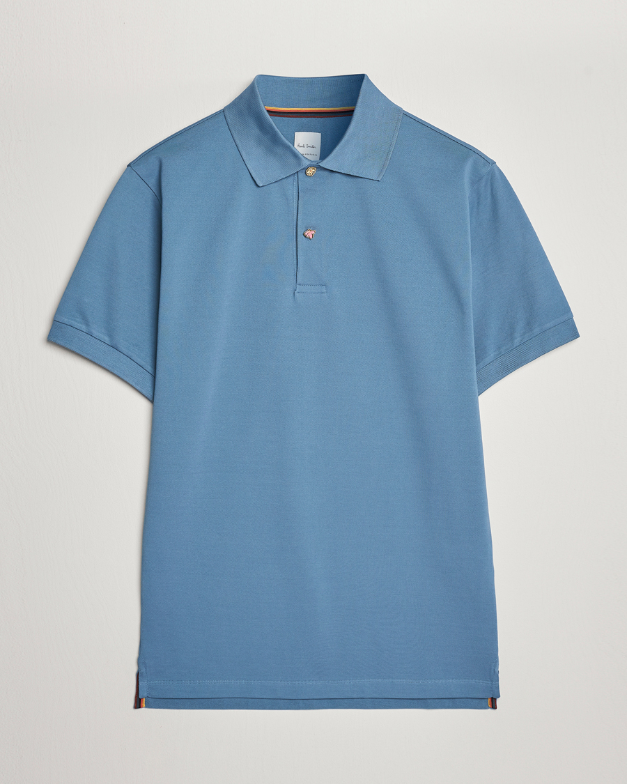 Mies | Pikeet | Paul Smith | Charm Button Polo Light Blue
