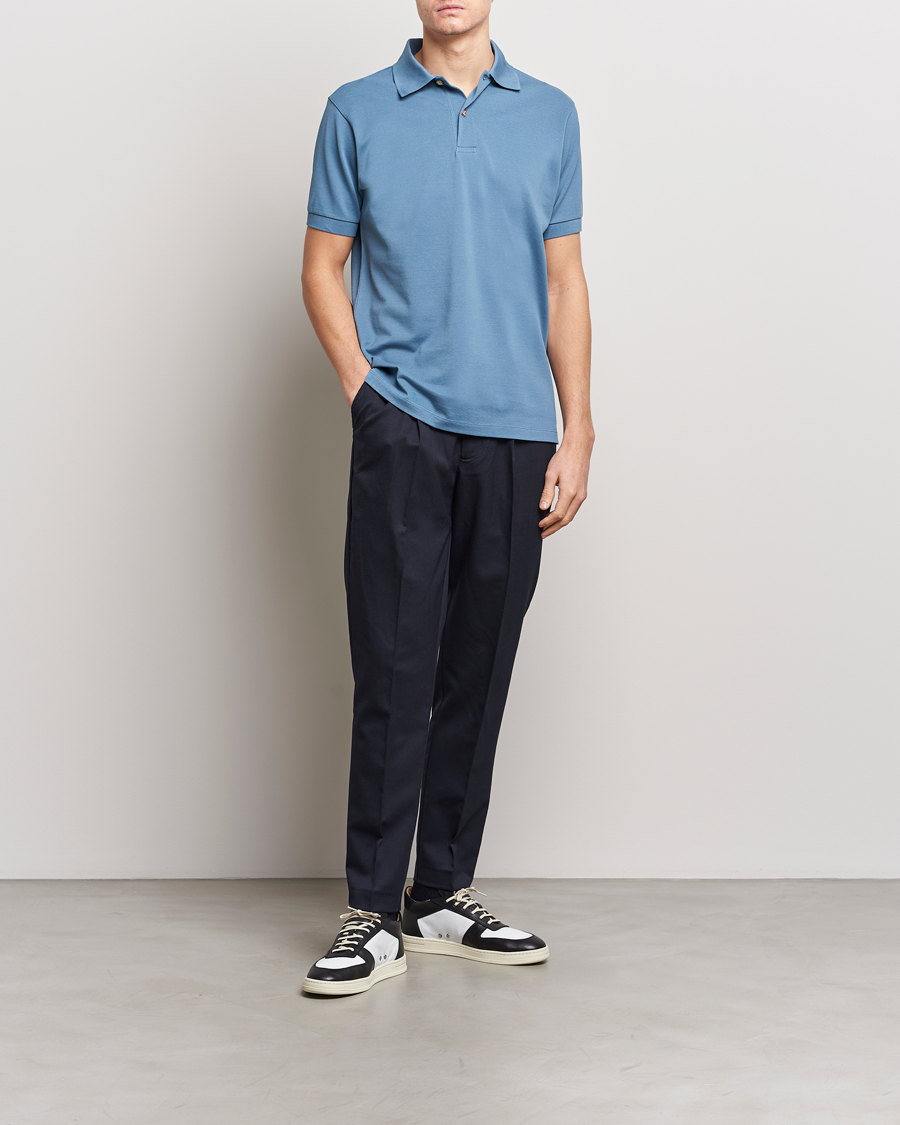 Mies | Pikeet | Paul Smith | Charm Button Polo Light Blue