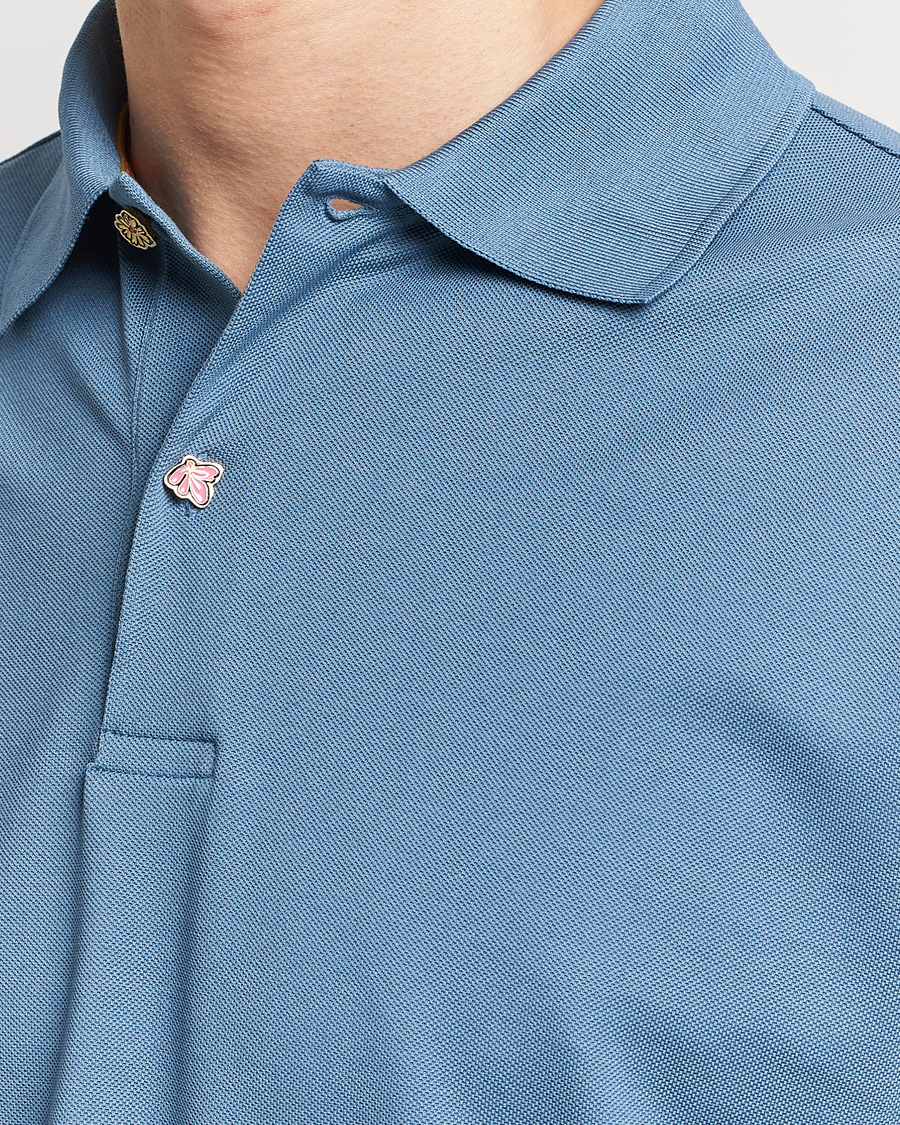 Mies | Pikeet | Paul Smith | Charm Button Polo Light Blue