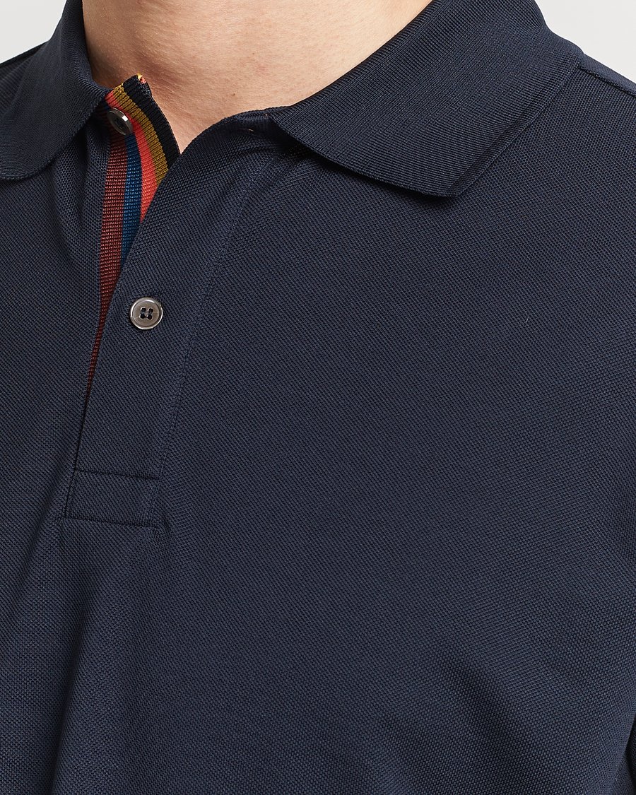 Mies | Pikeet | Paul Smith | Placket Stripe Polo Navy