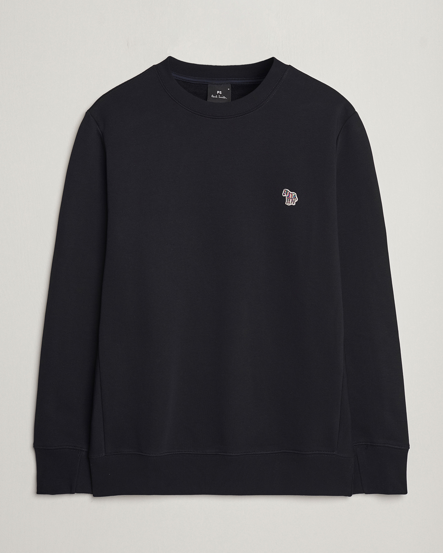 Mies | Puserot | PS Paul Smith | Zebra Organic Cotton Sweatshirt Black