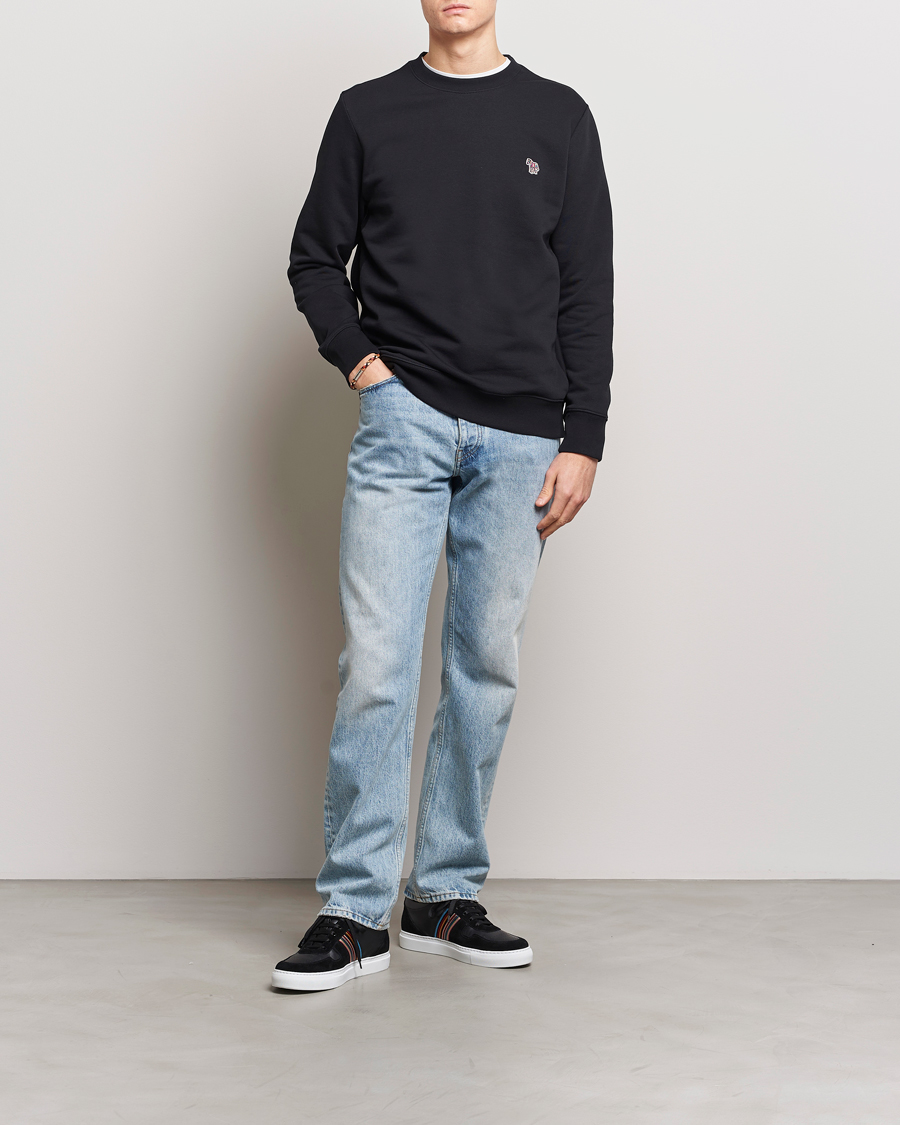 Mies | Puserot | PS Paul Smith | Zebra Organic Cotton Sweatshirt Black