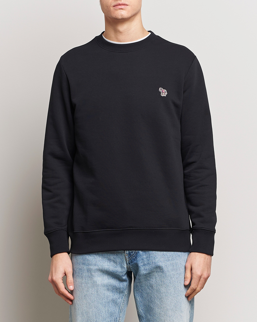 Mies | Puserot | PS Paul Smith | Zebra Organic Cotton Sweatshirt Black