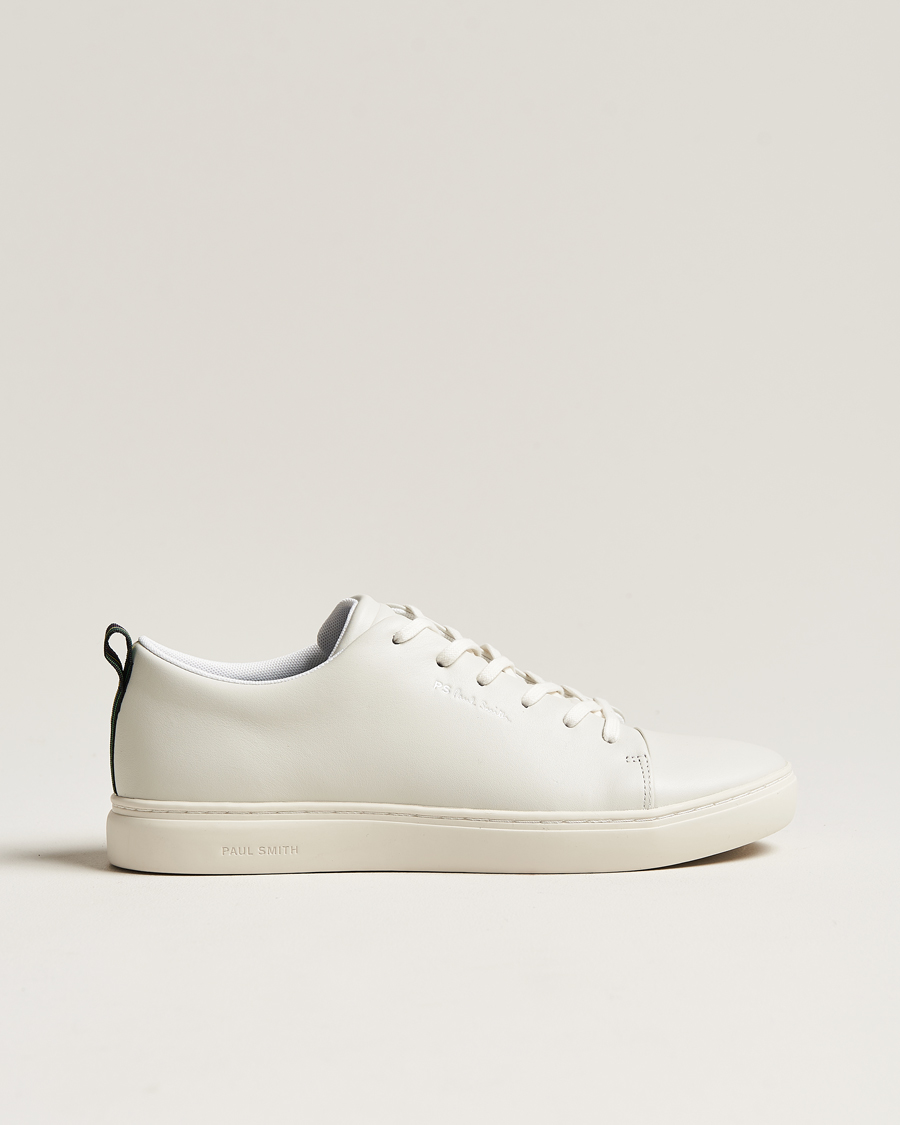 Mies | Tennarit | PS Paul Smith | Lee Cap Toe Leather Sneaker White