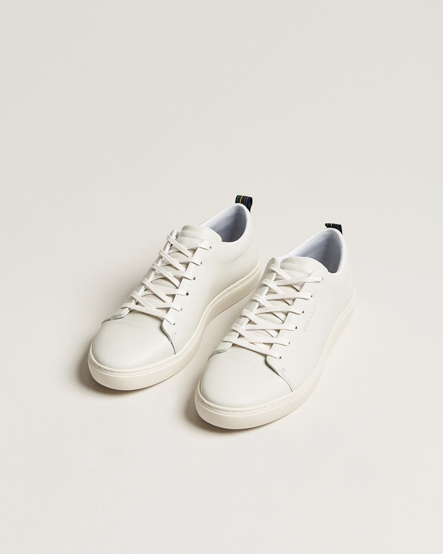 Mies | Tennarit | PS Paul Smith | Lee Cap Toe Leather Sneaker White