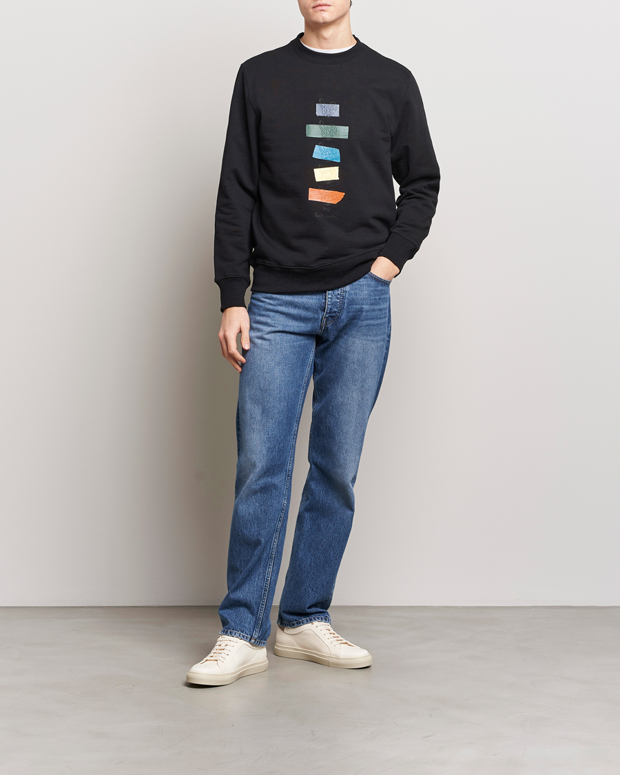 Mies | Puserot | PS Paul Smith | Rabbits Crew Neck Sweatshirt Black