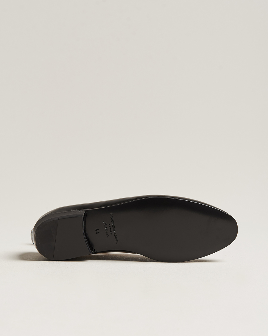 Mies | Baudoin & Lange Sagan Patent Loafers Black Calf | Baudoin & Lange | Sagan Patent Loafers Black Calf
