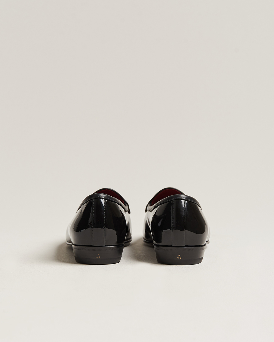 Mies | Baudoin & Lange Sagan Patent Loafers Black Calf | Baudoin & Lange | Sagan Patent Loafers Black Calf