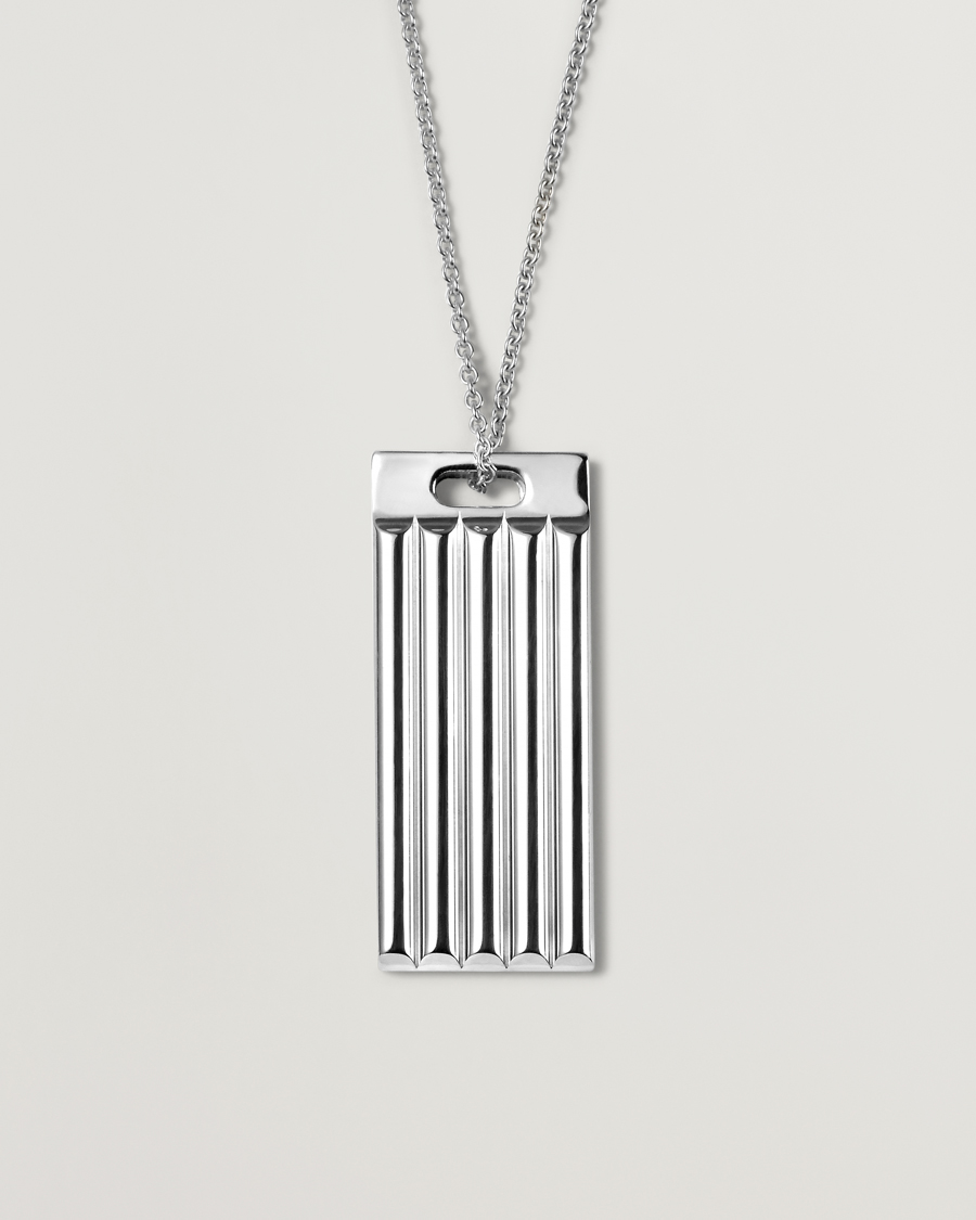 Miehet |  | LE GRAMME | Godron Necklace Sterling Silver 8g