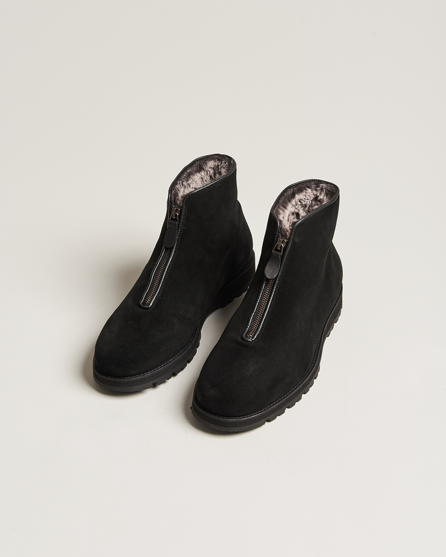 Mies | Myrqvist Funäs Boot Black Suede | Myrqvist | Funäs Boot Black Suede