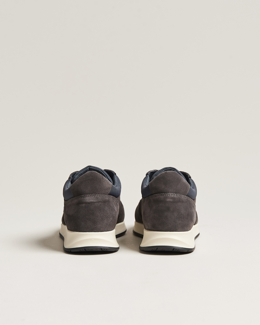 Mies | Tennarit | Myrqvist | Stensund Running Sneaker Dark Grey Suede