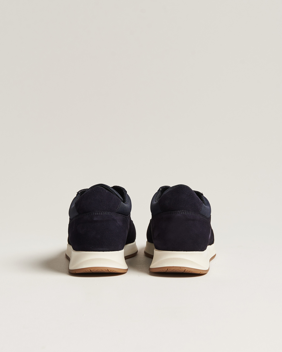 Mies | Tennarit | Myrqvist | Stensund Running Sneaker Navy Suede